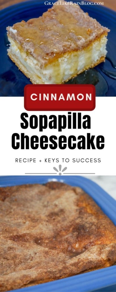 Cinnamon Sopapilla Cheesecake