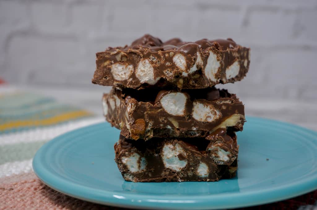 Rocky Road Chocolate Candy without condensed milk