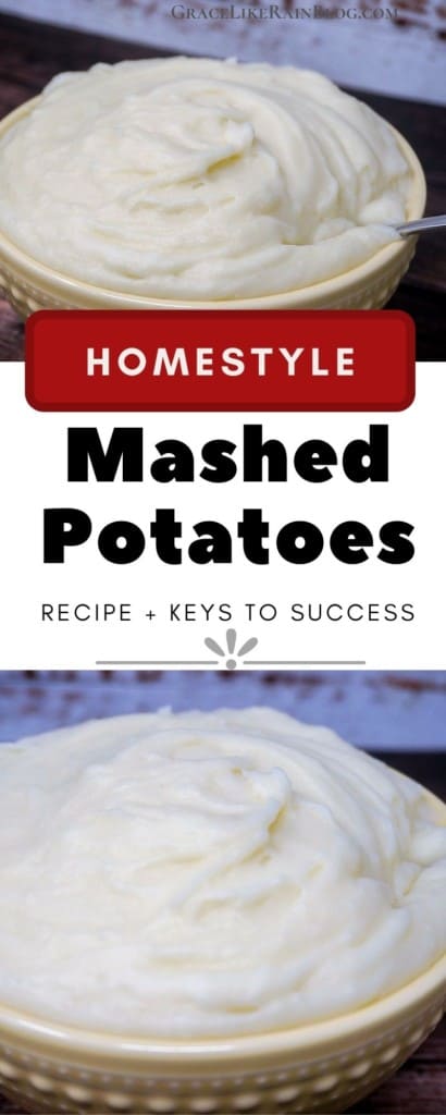 Homestyle Mashed Potatoes from Potato Flakes