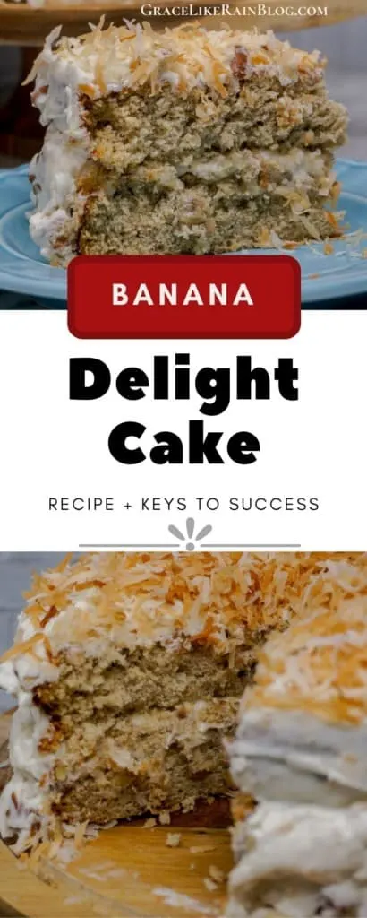 banana delight cake