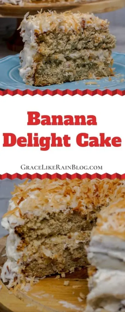 banana delight layer cake