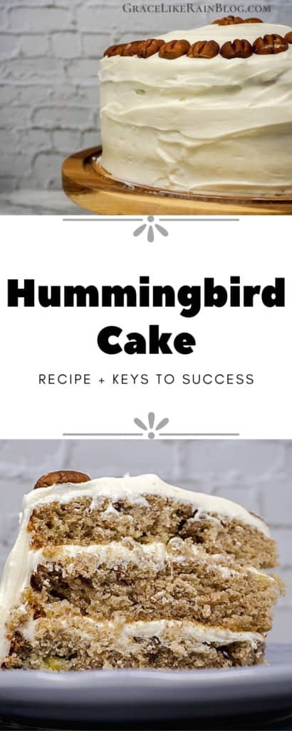 Hummingbird Cake with Cream Cheese Frosting