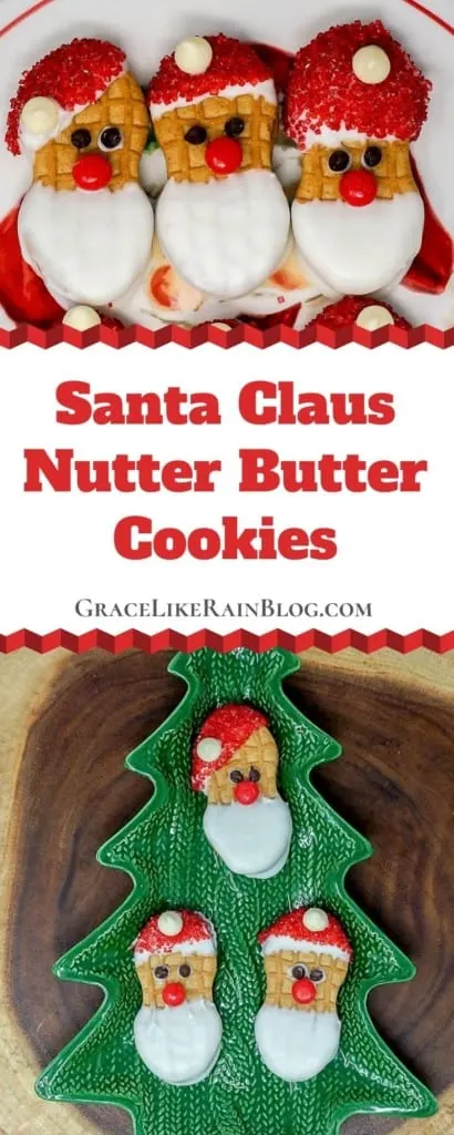 Santa Claus Nutter Butter Cookies