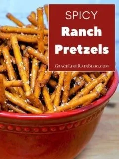 Spicy Ranch Pretzels