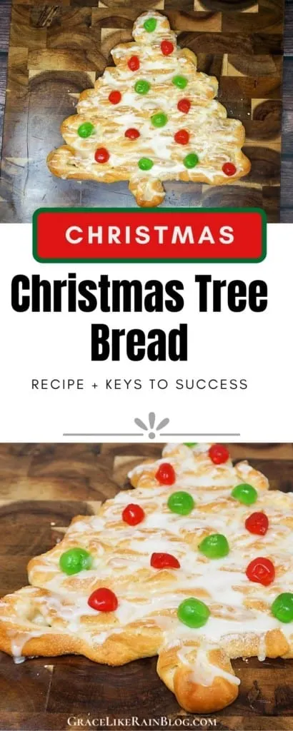 Christmas Tree Breakfast Bread