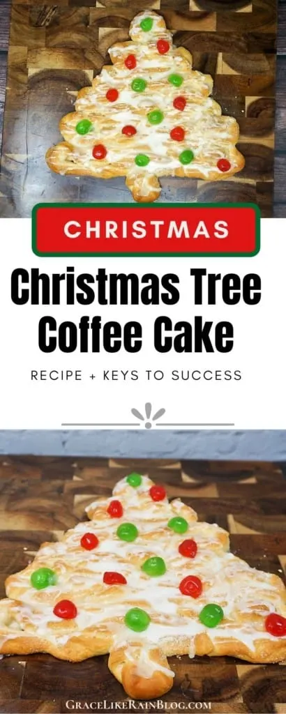 Christmas Tree Coffee Cake