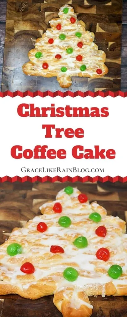 Christmas Tree Coffee Cake