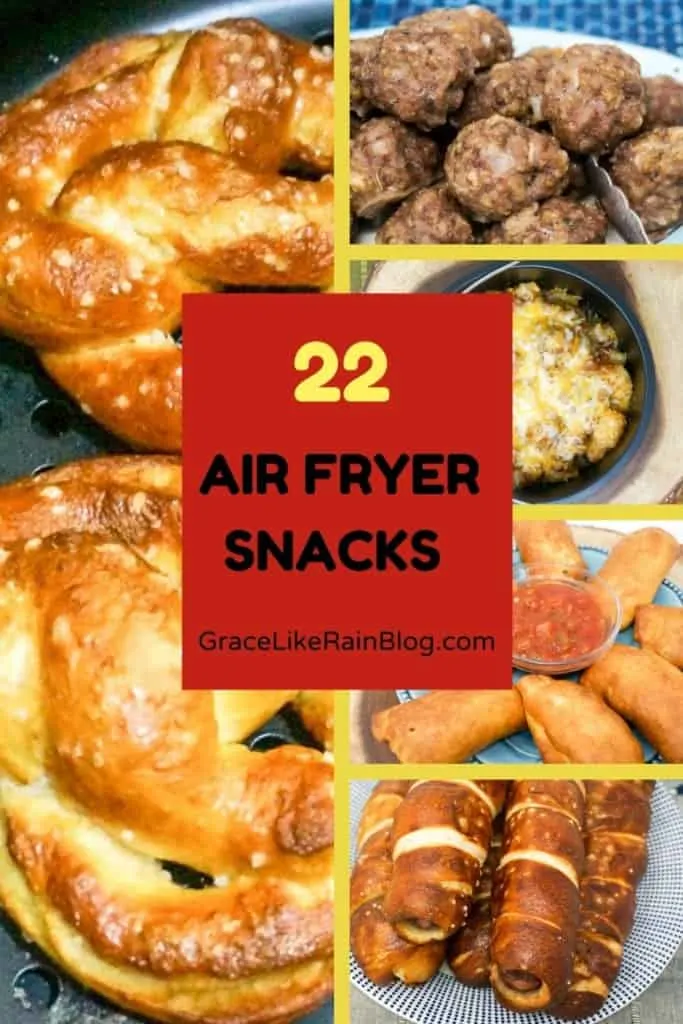 AIr Fryer Snack Recipe Round Up