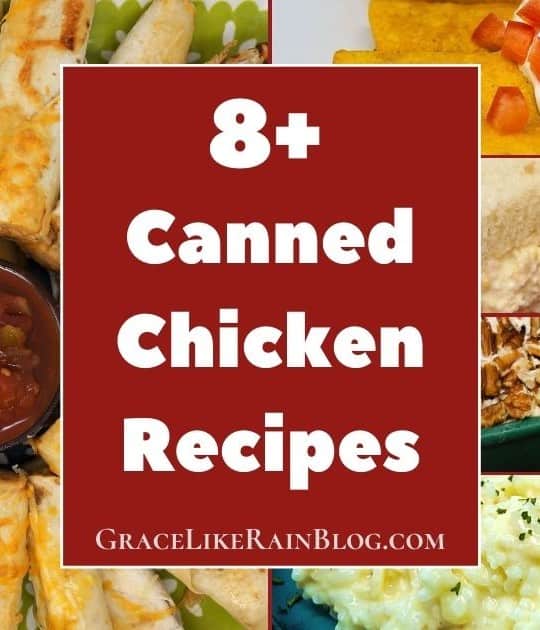 Canned Chicken Recipe Roundup