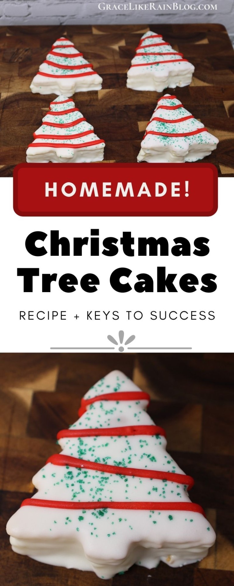 Christmas Tree Cakes Little Debbie Copycat Recipe Grace Like Rain