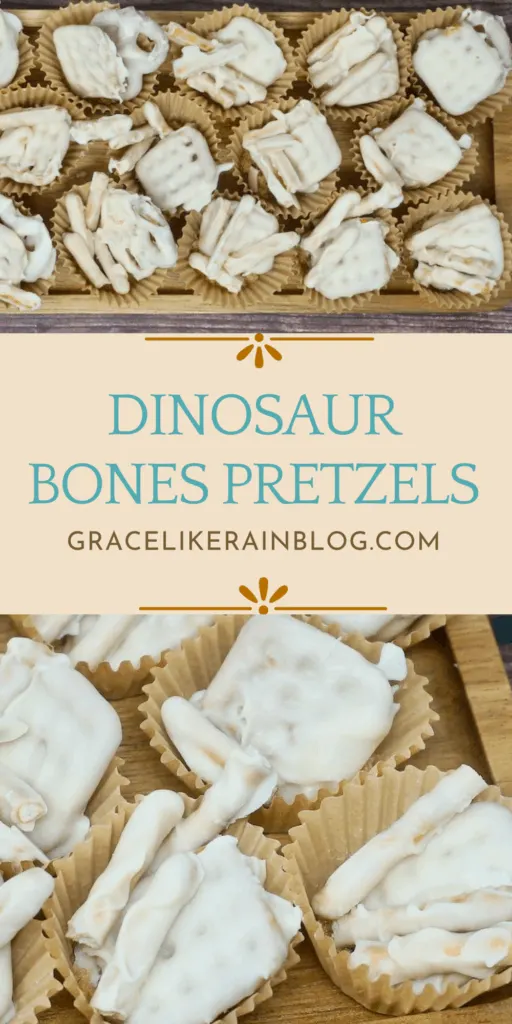 Dinosaur Bones Pretzels
