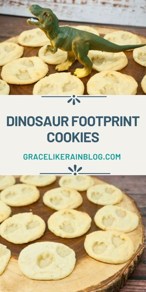 Dinosaur Footprint Cookies