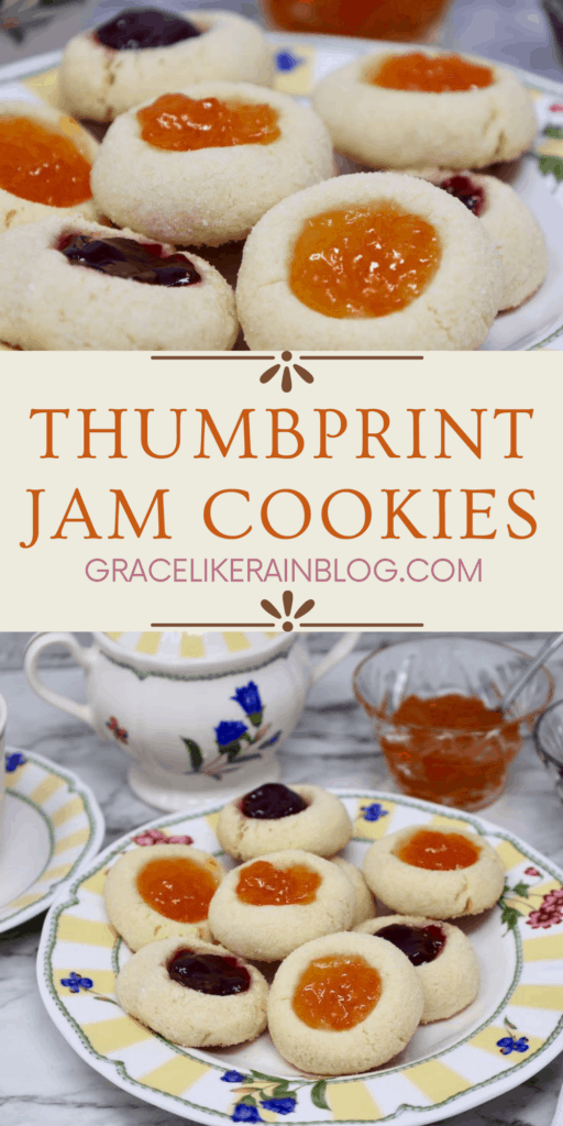 Thumbprint. Jam Cookies