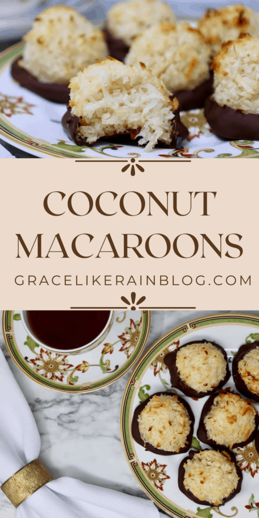 Coconut Macaroons easy with sweetened condensed milk