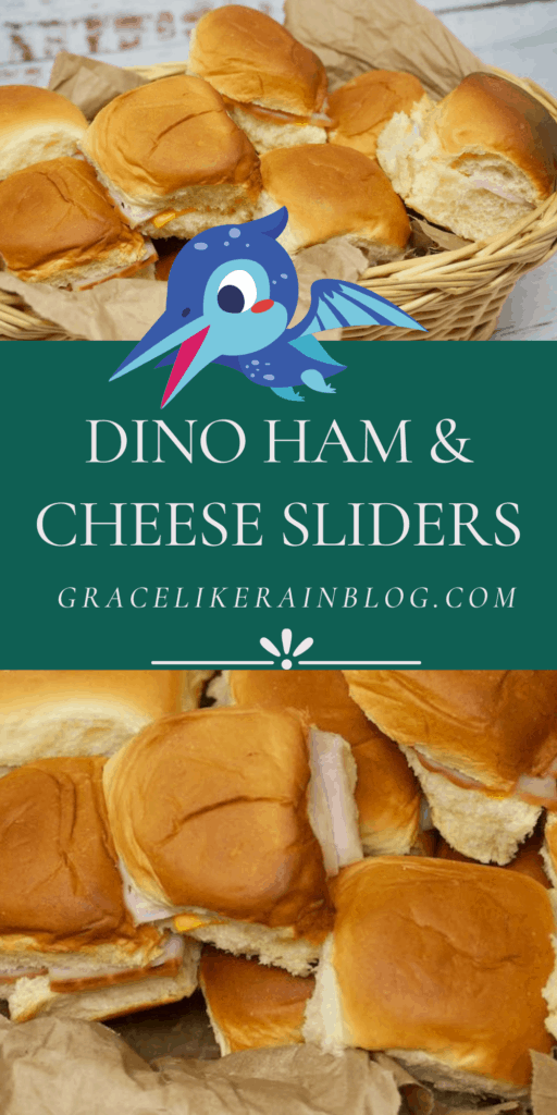 Dino Ham and Cheese Sliders