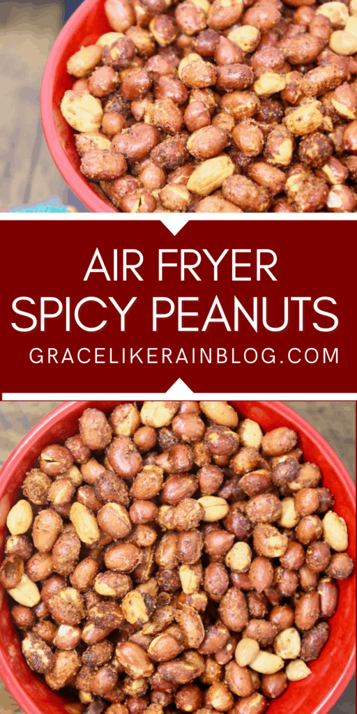 Air Fryer Spicy Peanuts