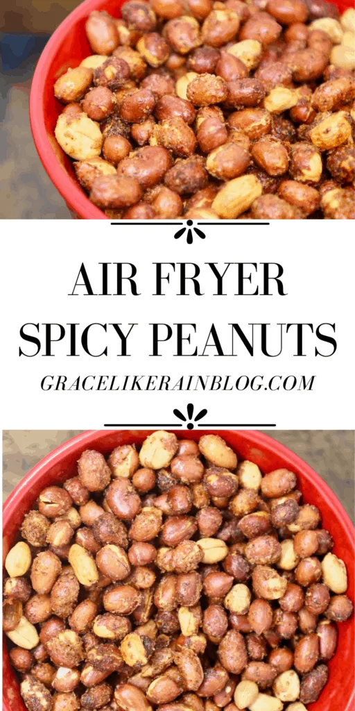 Air Fryer Spicy Peanuts