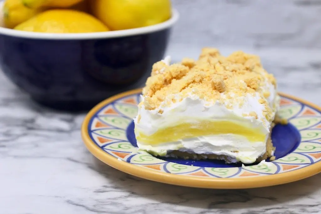 Lemon Delight Layered Dessert