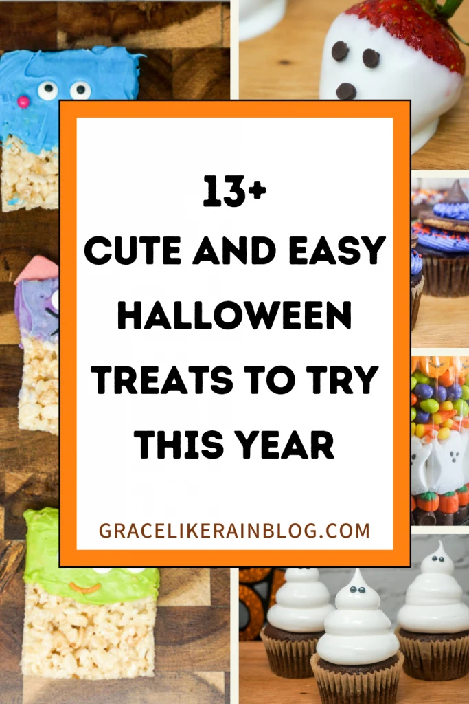 13 Cute and Easy Halloween Treats to Try This Year