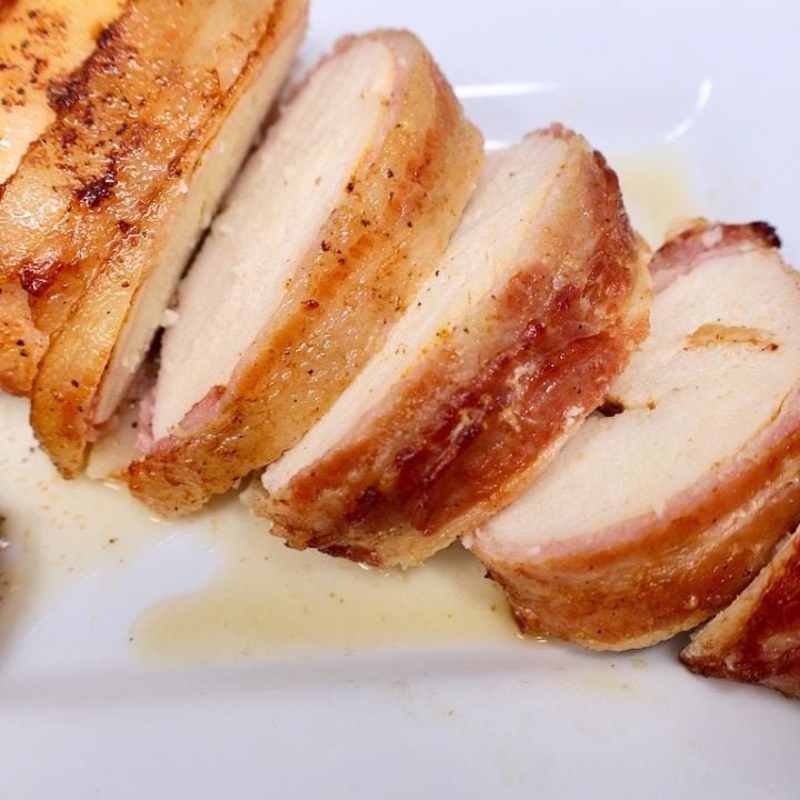 Traeger Grill Bacon Wrapped Chicken Breast