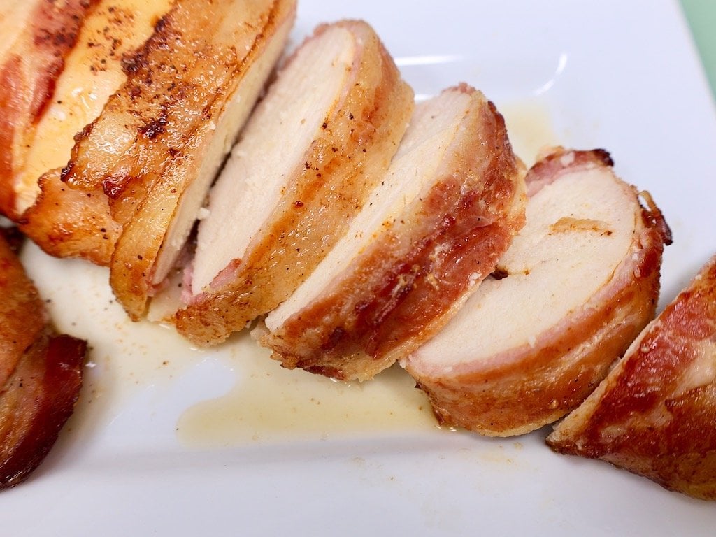 Traeger Grill Bacon Wrapped Chicken Breast