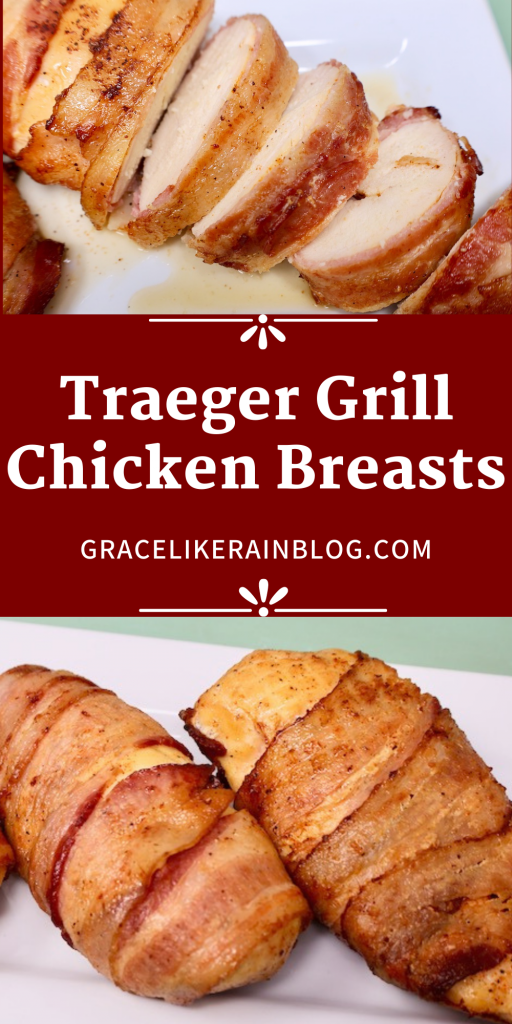 Traeger Grill Bacon-wrapped Chicken Breasts