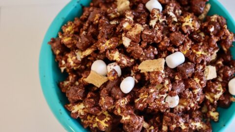 Easy S’mores Popcorn Recipe Using Microwave Popcorn