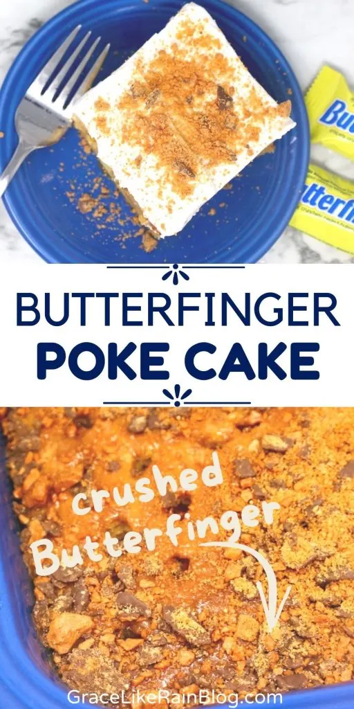 Butterfinger Poke Cake Recipe