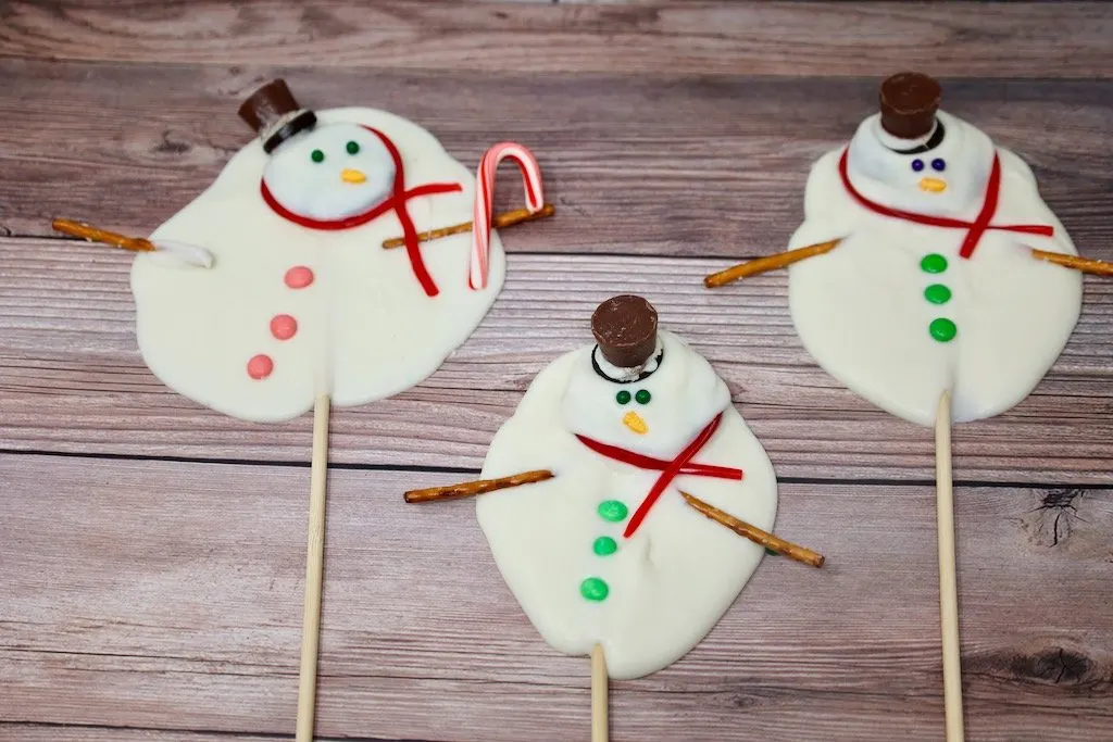 Melting Snowmen Treats Christmas