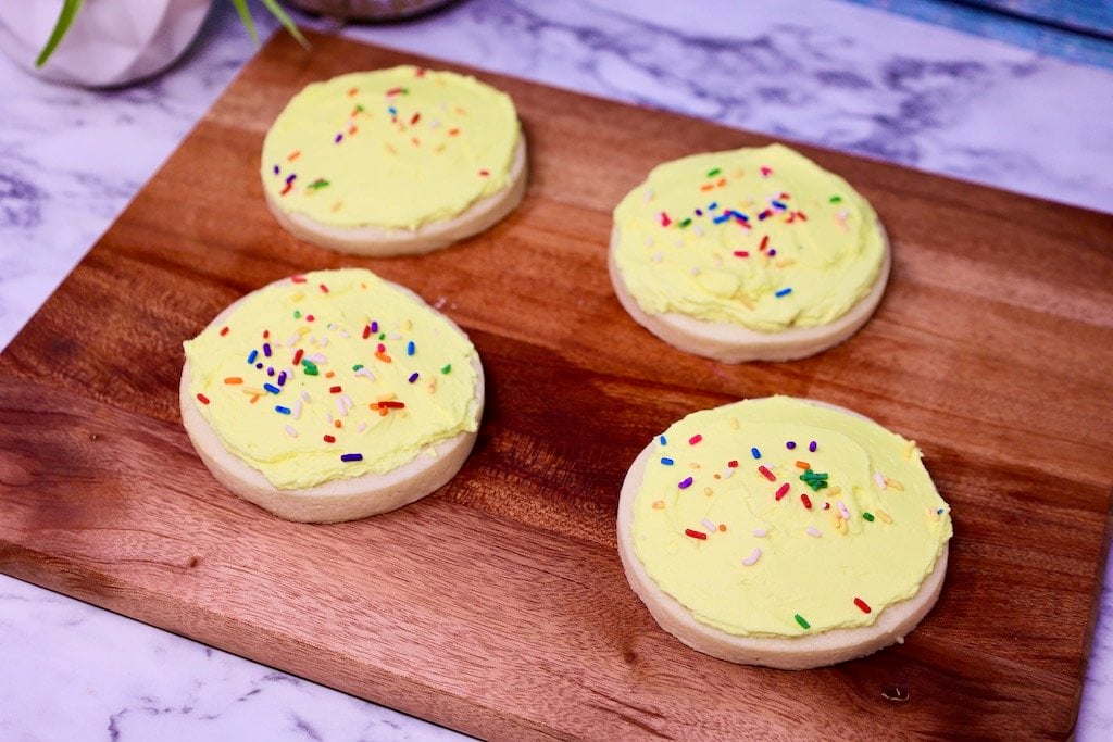 Frosted Sugar Cookie with Buttercream Frosting recipe