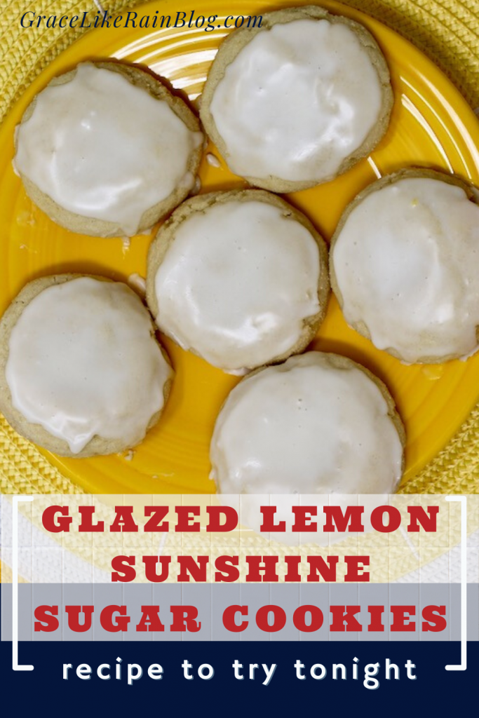 Glazed Lemon Sugar Cookies