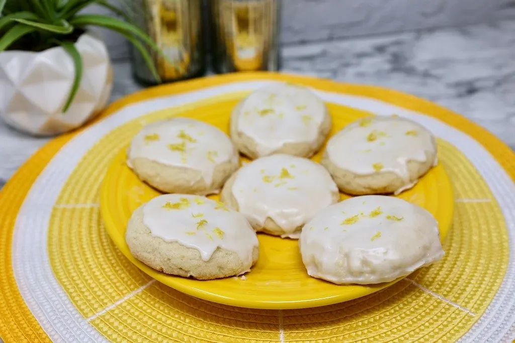 Glazed Lemon Sugar Cookies