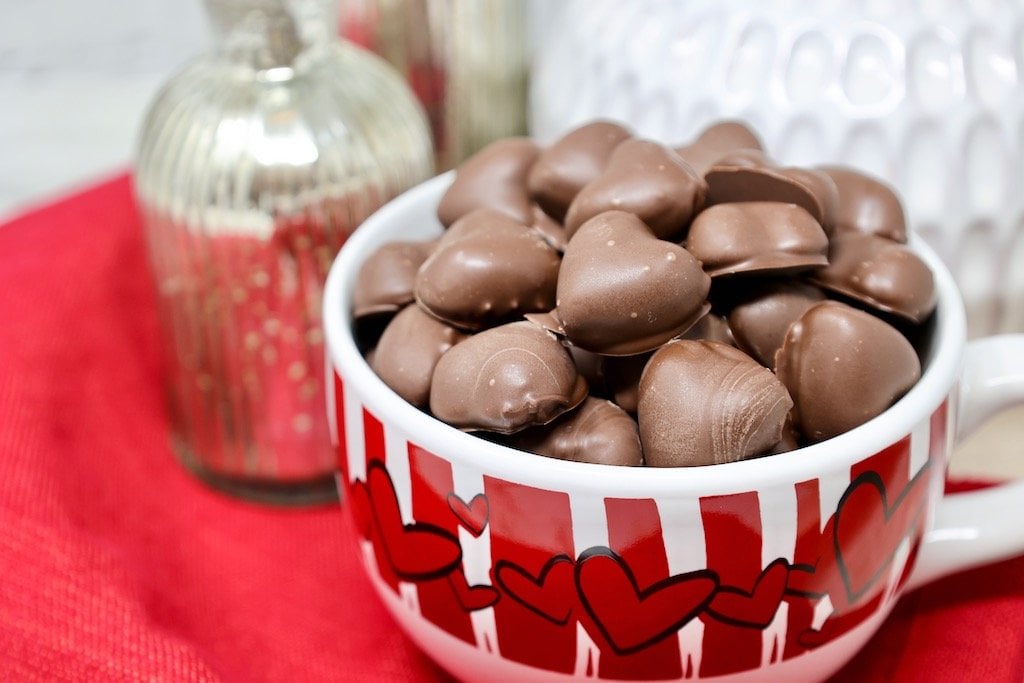 Chocolate Covered Cherry Hearts