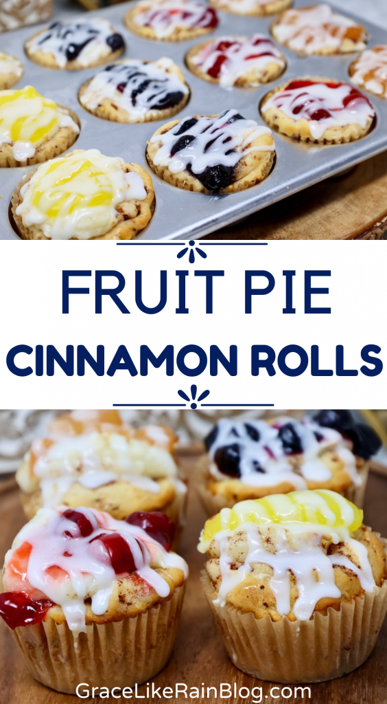 Fruit Pie Cinnamon Rolls Recipe