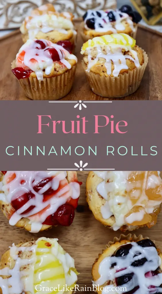 Fruit Pie Cinnamon Rolls