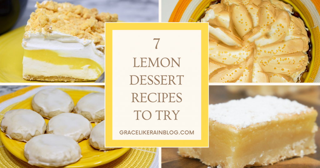 7 Lemon Recipes to Try