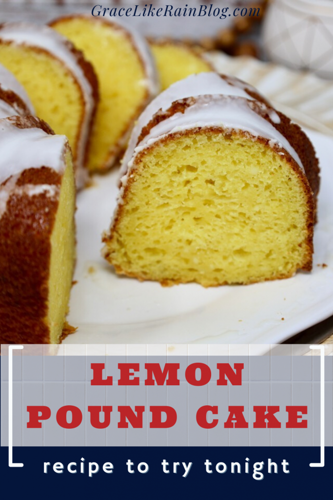 Easy Lemon Pound Cake using Cake Mix