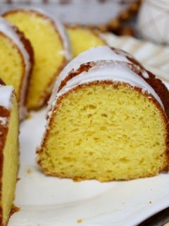 Lemon Pound Cake from Cake Mix