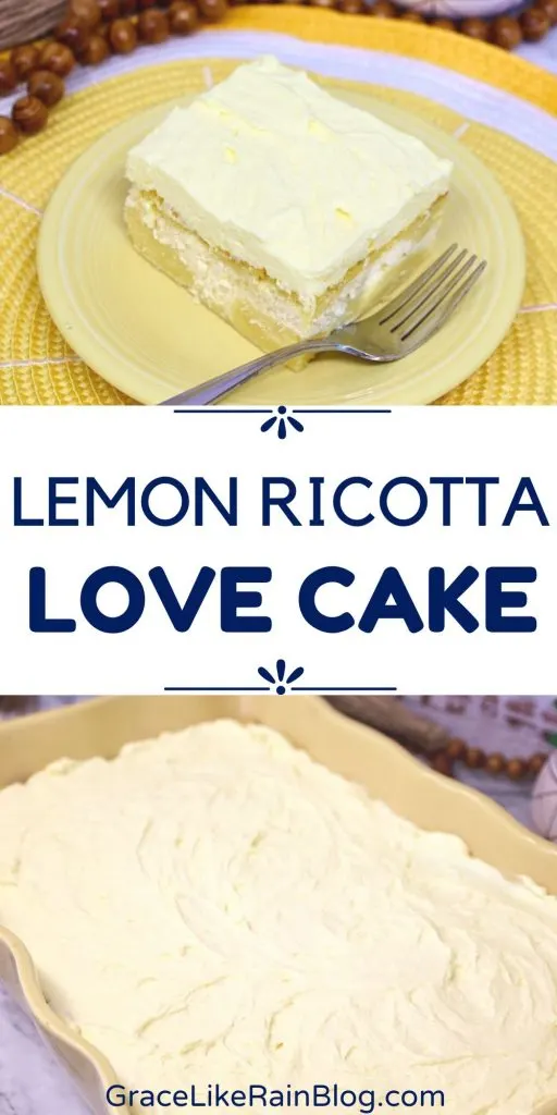 Lemon Ricotta Love Cake