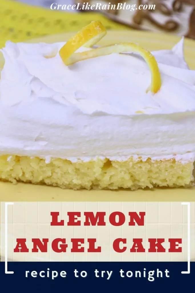 Lemon Angel cake