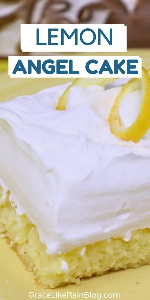 Lemon Angel Cake