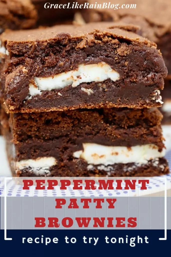 York Peppermint Patty Brownies