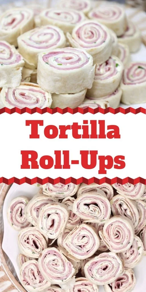 Tortilla Roll ups with ham
