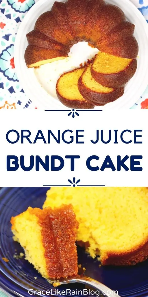 Orange Juice Bundt Cake