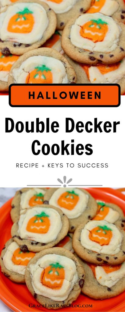 Double Decker Halloween Cookies