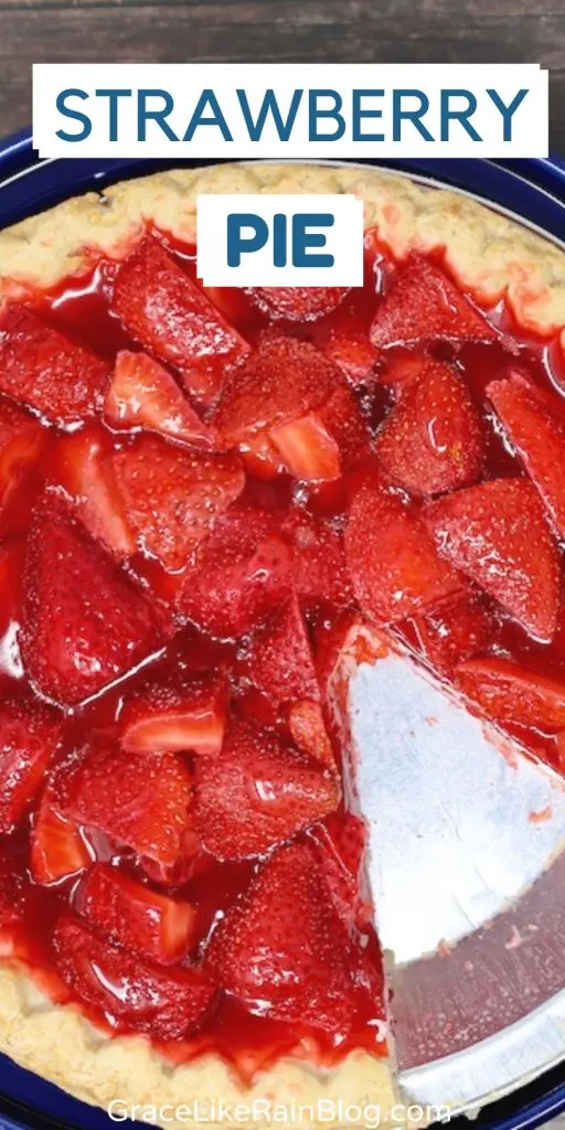 Easy Strawberry Pie recipe with jello