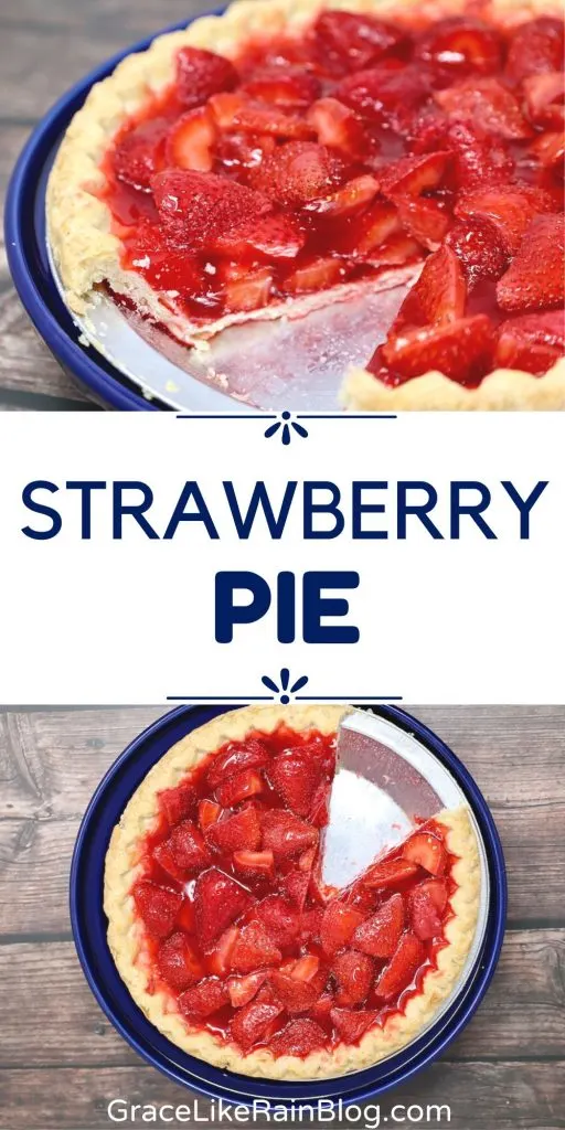 Easy Strawberry Pie recipe