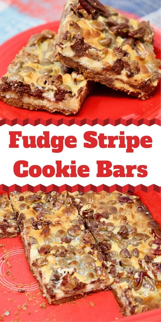 Fudge Stripe Cookie Bars Recipe
