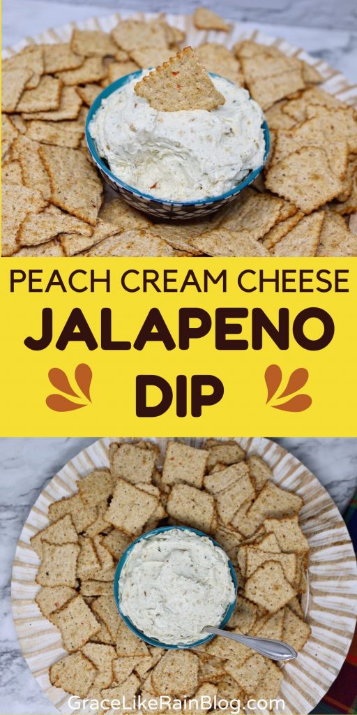 Peach Cream Cheese Jalapeno Dip