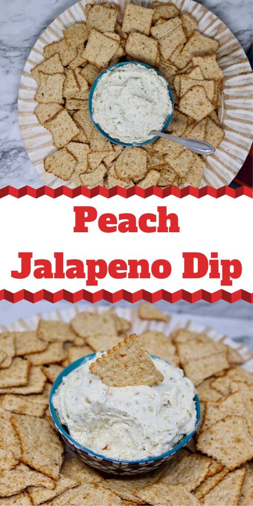 Peach Jalapeno Dip with Cream Cheese